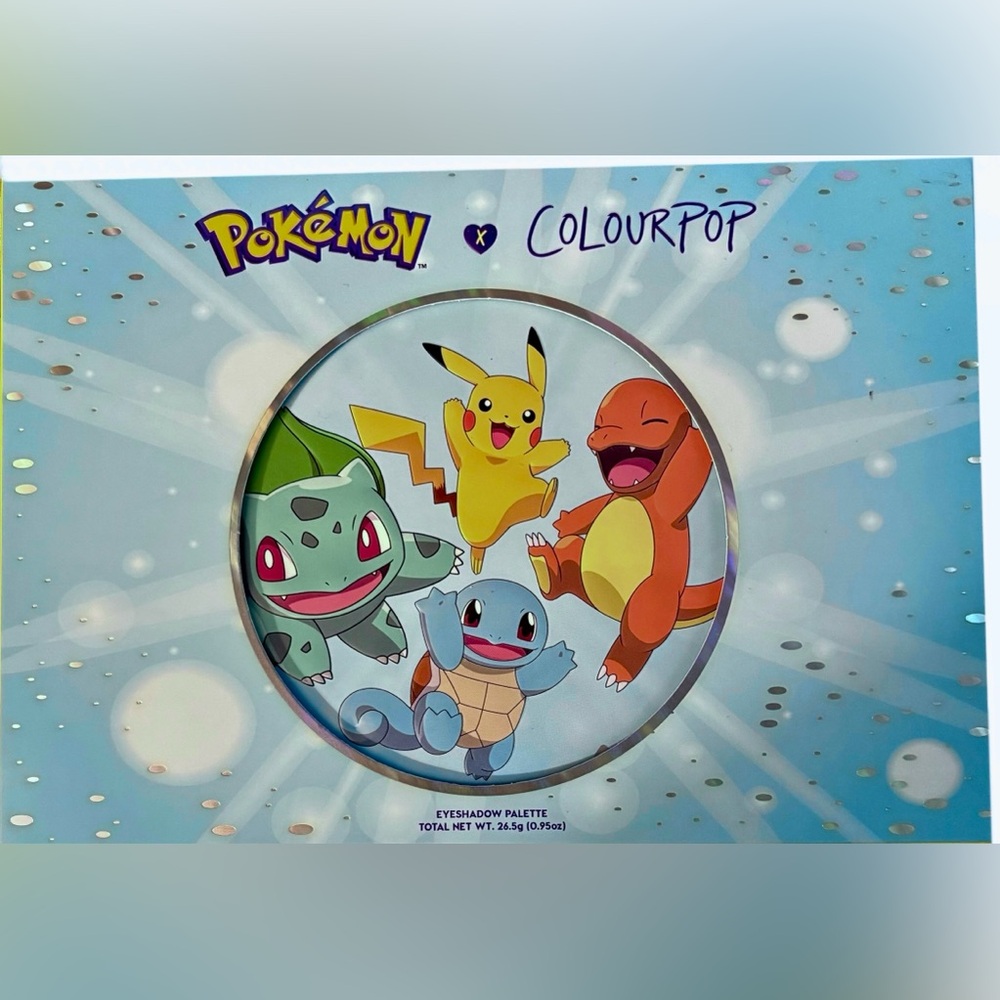ColourPop x Pokémon Pallet Town Eyeshadow Palette
